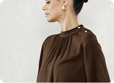 Girl wearing a dress