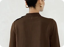 Girl wearing a dress
